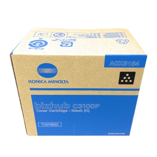 KONICA MINOLTA A0X5154 TNP50K TONER ORIGINALE NERO BIZHUB C3100P [A BOX]