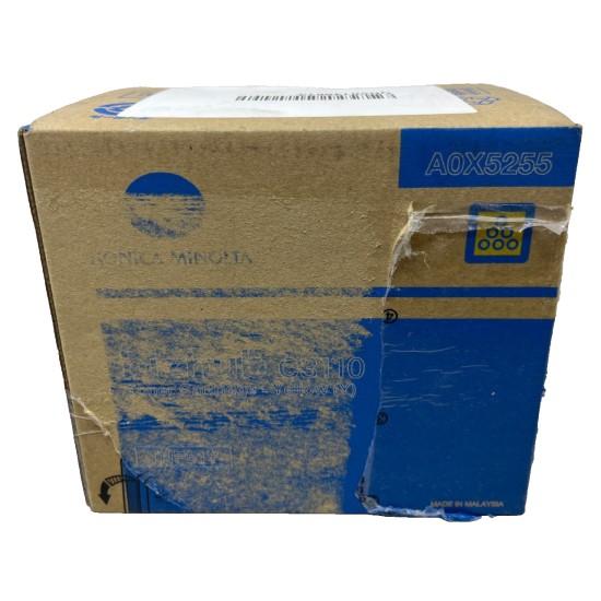 KONICA MINOLTA A0X5255 TNP51Y TONER ORIGINALE GIALLO PER BIZHUB C3110 [C BOX]