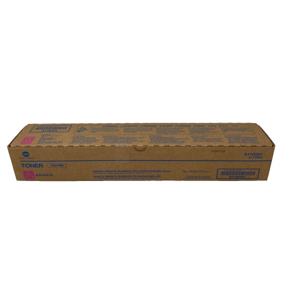 KONICA MINOLTA A11G351 TN216M TONER ORIGINALE MAGENTA BIZHUB C220/C280 [A BOX]
