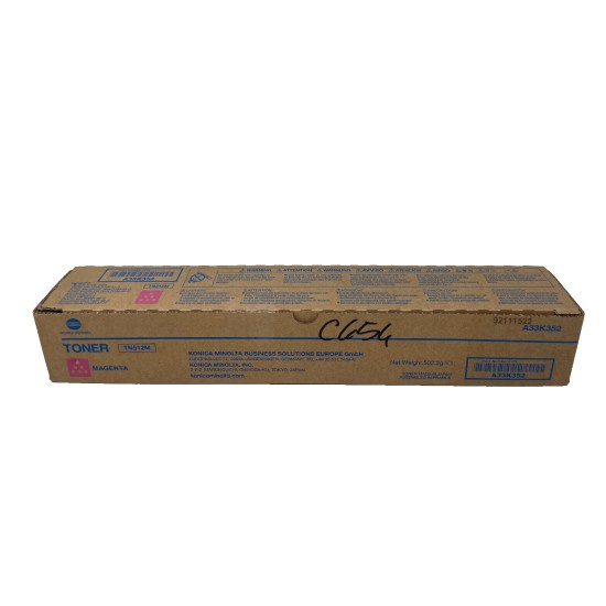 KONICA MINOLTA A33K352 TN512M TONER ORIGINALE MAGENTA BIZHUB C454/C554 [B BOX]
