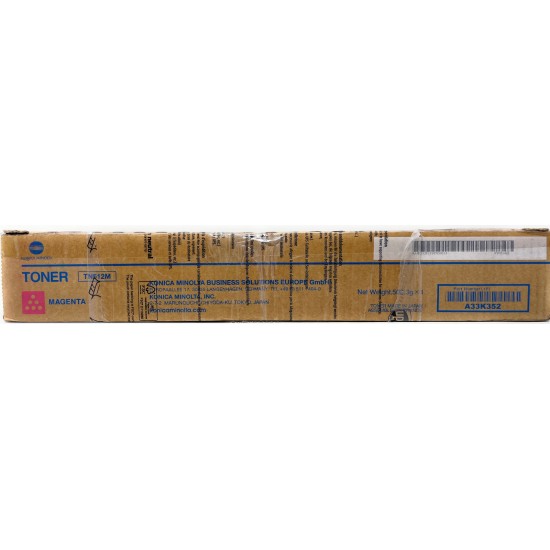 KONICA MINOLTA A33K352 TN512M TONER ORIGINALE MAGENTA BIZHUB C454/C554 [OPEN BOX KONICA MINOLTA A33K352 TN512M TONER ORIGINALE MAGENTA BIZHUB C454/C554 [OPEN BOX