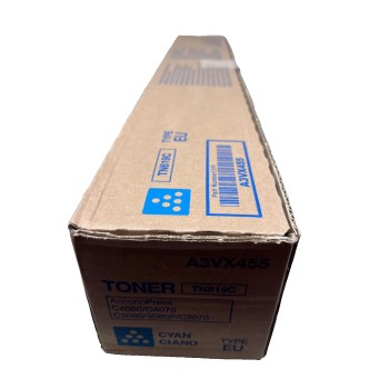 KONICA MINOLTA A3VX455 TN619C TONER ORIGINALE CIANO ACCURIOPRESS C4080/C4070