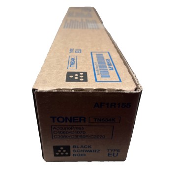 KONICA MINOLTA AF1R155 TN634K TONER ORIGINALE NERO PER ACCURIOPRESS C4080/C4070
