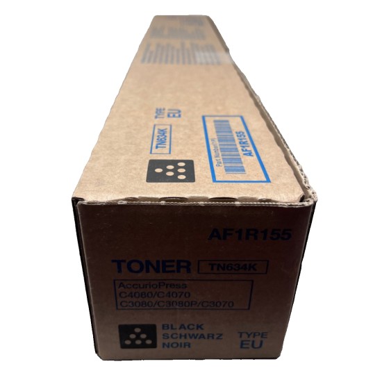 KONICA MINOLTA AF1R155 TN634K TONER ORIGINALE NERO PER ACCURIOPRESS C4080/C4070