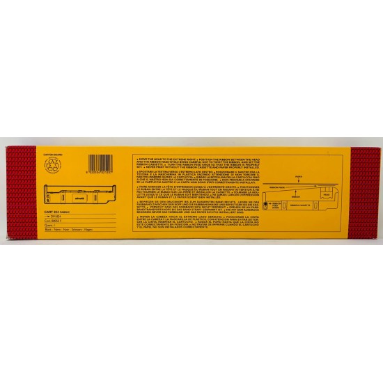 OLIVETTI B0053 F CART 824 FABRIC NASTRO ORIGINALE NERO PER OLIVETTI DM824/DM 824 OLIVETTI B0053 F CART 824 FABRIC NASTRO ORIGINALE NERO PER OLIVETTI DM824/DM 824
