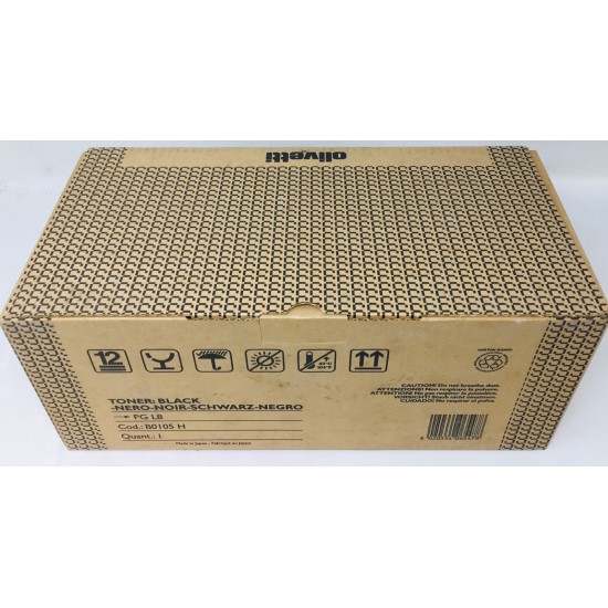 OLIVETTI B0105 H TONER ORIGINALE PER OLIVETTI PG L8 (2.500 PG)