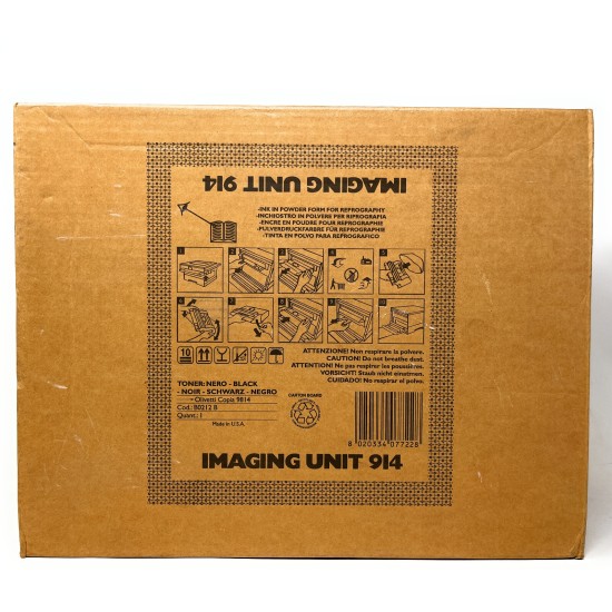 OLIVETTI B0212 B TONER ORIGINALE NERO PER COPIA 9814 [A BOX]