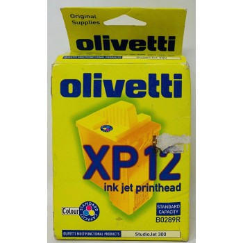 OLIVETTI B0289 XP12 CARTUCCIA INK JET ORIGINALE COLORE PER STUDIOJET 300 OLIVETTI B0289 XP12 CARTUCCIA INK JET ORIGINALE COLORE PER STUDIOJET 300