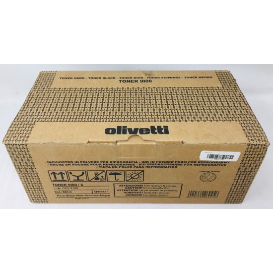 OLIVETTI B0413 9100 TONER ORIGINALE PER OLIVETTI OFX-9100/OFX 9100 (6.000 PG)