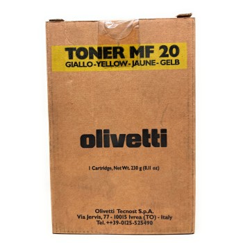 OLIVETTI B0432 TONER ORIGINAE GIALLO PER D-COLOR MF20 [A BOX]
