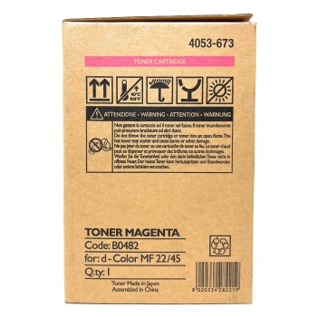 OLIVETTI B0482 4053-673 TONER ORIGINALE MAGENTA D-COLOR MF22/MF45 [A BOX]