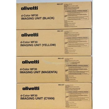 OLIVETTI DRUM TAMBURO ORIGINALE NERO/CIANO/MAGENTA/GIALLO D-COLOR MF 30/MF 35 OLIVETTI DRUM TAMBURO ORIGINALE NERO/CIANO/MAGENTA/GIALLO D-COLOR MF 30/MF 35