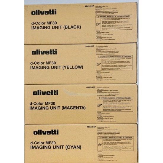 OLIVETTI DRUM TAMBURO ORIGINALE NERO/CIANO/MAGENTA/GIALLO D-COLOR MF 30/MF 35 OLIVETTI DRUM TAMBURO ORIGINALE NERO/CIANO/MAGENTA/GIALLO D-COLOR MF 30/MF 35