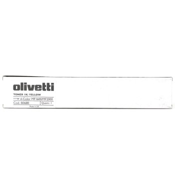 OLIVETTI B0680 B0890 TONER ORIGINALE GIALLO PER D-COLOR MF-1600/MF2000 [A BOX]