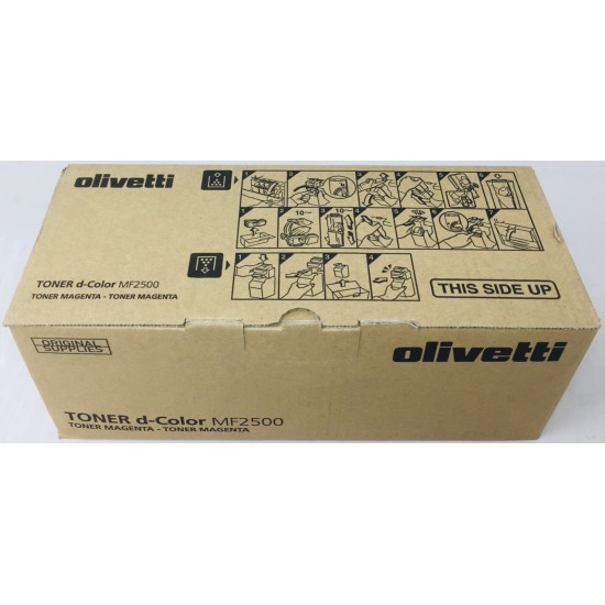 OLIVETTI B0755 TONER ORIGINALE MAGENTA PER OLIVETTI D-COLOR MF2500 (7.000 PG)