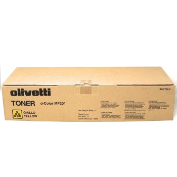 OLIVETTI B0779 A0D72L3 TONER ORIGINALE GIALLO D-COLOR MF201 [A BOX]