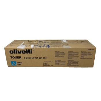 OLIVETTI B0821 TONER ORIGINALE CIANO PER D-COLOR MF451/MF551/MF651 [B BOX]