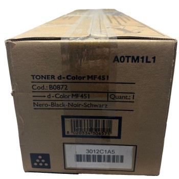 OLIVETTI B0872 A0TM1L1 TONER ORIGINALE NERO D-COLOR MF451/MF551/MF651 [A BOX]