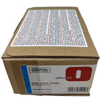 OLIVETTI B0925 TONER ORIGINALE CIANO ALTA CAPACITA' D-COLOR MF920/MF 923 [A BOX]