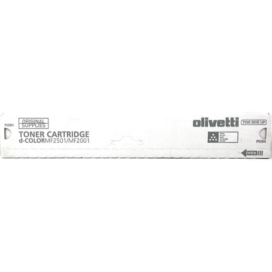 OLIVETTI B0990 TONER ORIGINALE NERO PER D-COLOR MF2001/MF2501 [A BOX]