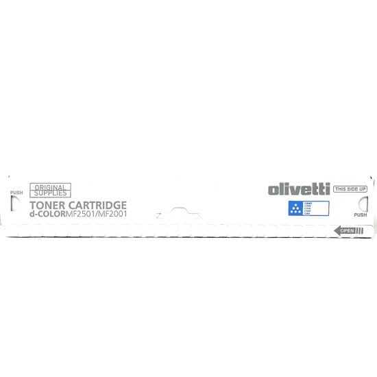 OLIVETTI B0991 TONER ORIGINALE CIANO PER D-COLOR MF2001/MF2501 [A BOX]
