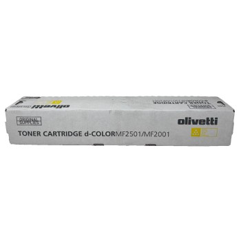 OLIVETTI B0991 TONER ORIGINALE GIALLO PER D-COLOR MF2001/MF2501 [A BOX]