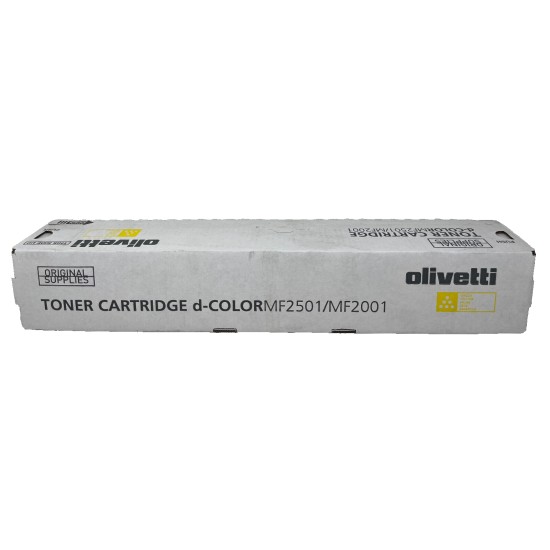 OLIVETTI B0991 TONER ORIGINALE GIALLO PER D-COLOR MF2001/MF2501 [A BOX]