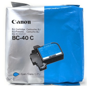 CANON BC-40C CARTUCCIA ORIGINALE CIANO PER CJ7/CJ10/OLIVETTI COLOR 8000 [A BOX]