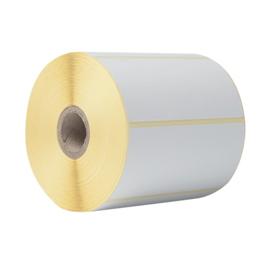 BROTHER BDE-1J050102-102 ROTOLO 1.050 ETICHETTE ADESIVE ORIGINALI 102mmX50mm