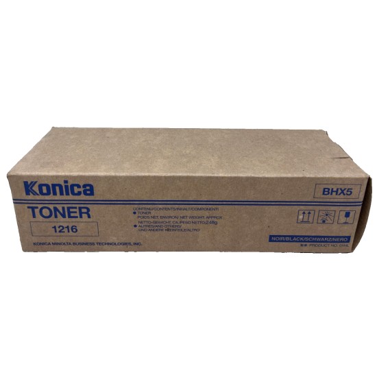 KONICA BHX5 1216 TONER ORIGINALE NERO PER 2223T/UBIX-121 [A BOX]
