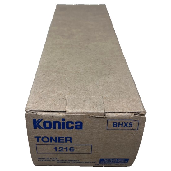 KONICA BHX5 1216 TONER ORIGINALE NERO PER 2223T/UBIX-121 [A BOX]