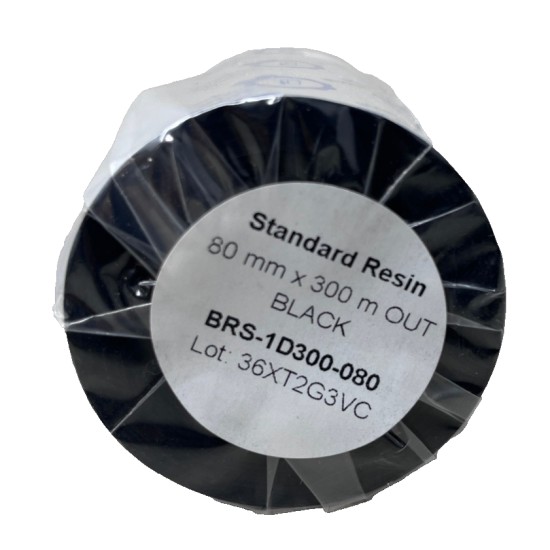 BROTHER BRS-1D300-080 80mm x 300mt 1 RIBBON TRASFERIMENTO TERMICO TD-4420/TD4520