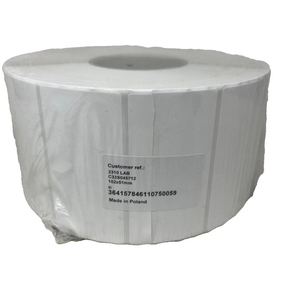 EPSON C33S045712 PE PREMIUM MATTE 102X51mm 2310 ETICHETTE COLORWORKS C7500