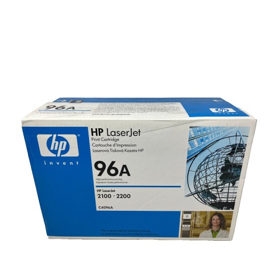HP C4096A 96A TONER ORIGINALE HP LASERJET 2100 SERIES/2200 SERIES [BLUE BOX]