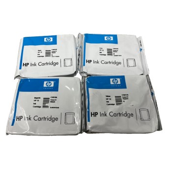 HP 13 C4814A C4815A C4816A C4817A NERO CIANO MAGENTA GIALLO PER INKJET 1000/2200