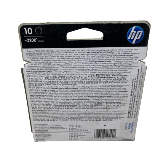 HP C4844A HP 10 CARTUCCIA ORIGINALE NERO HP DESIGNJET 70/100/110/500 [07/2017]