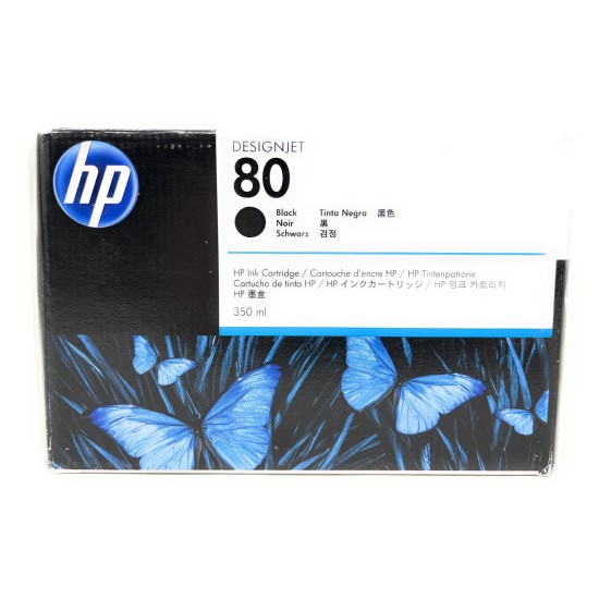 HP C4871A HP 80 CARTUCCIA ORIGINALE NERO PER DESIGNJET 1000/1055c [2015]
