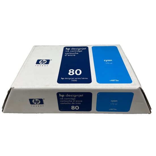 HP C4872A HP 80 CARTUCCIA ORIGINALE CIANO DESIGNJET 1000/1055c [2010-2014]