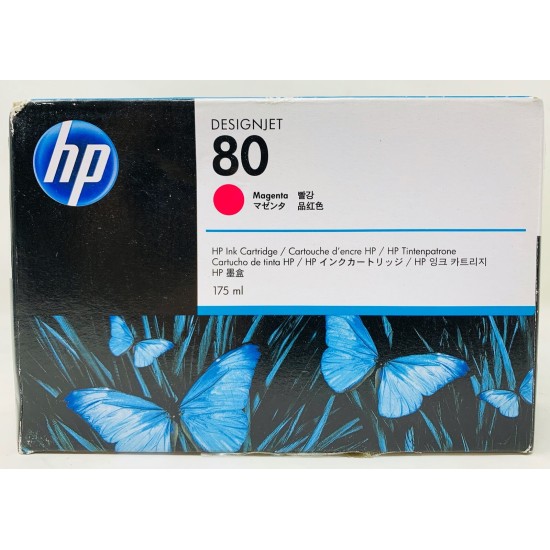 HP C4874A HP 80 CARTUCCIA ORIGINALE MAGENTA DESIGNJET 1000/1055c/1055cm [2015]