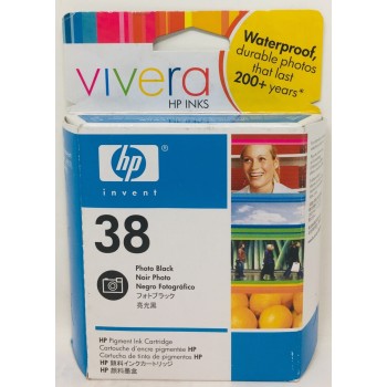 HP C9413A 38 CARTUCCIA ORIGINALE NERO FOTO PHOTOSMART PRO B8850/B9180