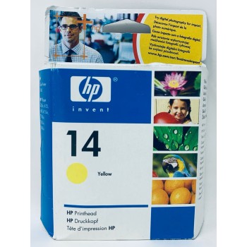 HP C4923AE HP 14 TESTINA ORIGINALE GIALLO OFFICEJET D125XI/D135/D145/D155/7110 HP C4923AE HP 14 TESTINA ORIGINALE GIALLO OFFICEJET D125XI/D135/D145/D155/7110