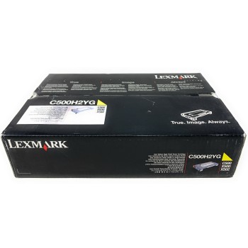 LEXMARK C500H2YG TONER ORIGINALE GIALLO LEXMARK C500n/X500n/X502n [A BOX]
