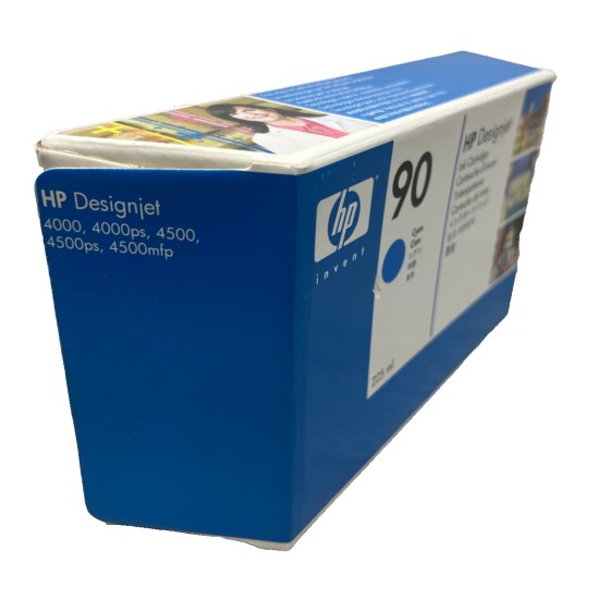 HP C5060A HP 90 CARTUCCIA ORIGINALE CIANO DESIGNJET 4000/4500/4520 225ml [02/2015]