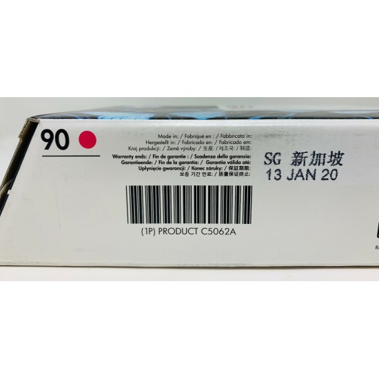 HP C5062A HP 90 CARTUCCIA ORIGINALE MAGENTA DESIGNJET 4000/DESIGNJET 4500/4520 [2020]
