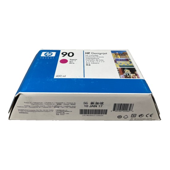 HP C5063A 90 CARTUCCIA ORIGINALE MAGENTA DESIGNJET 4000/4500/4520 400ml [01/2017 HP C5063A 90 CARTUCCIA ORIGINALE MAGENTA DESIGNJET 4000/4500/4520 400ml [01/2017