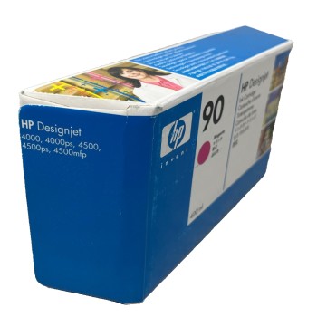 HP C5063A 90 CARTUCCIA ORIGINALE MAGENTA DESIGNJET 4000/4500/4520 400ml [01/2017