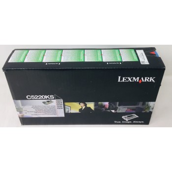 LEXMARK C5220KS TONER ORIGINALE NERO C522N/C524/C524DN/C530/C532/C534 4K [B BOX]