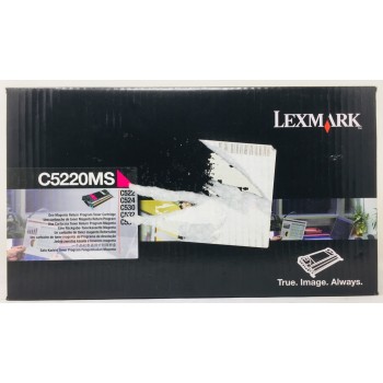 LEXMARK C5220MS TONER ORIGINALE MAGENTA C522N/C524/C524DN/C530/C532/C534 LEXMARK C5220MS TONER ORIGINALE MAGENTA C522N/C524/C524DN/C530/C532/C534