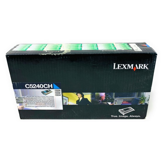 LEXMARK C5240CH TONER ORIGINALE CIANO LEXMARK C524/C532/C534 5K [B BOX]