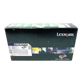 LEXMARK C5240YH TONER ORIGINALE GIALLO LEXMARK C524/C532/C534 3K [B BOX]